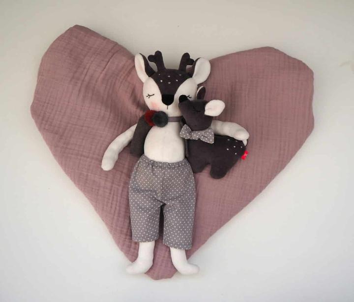 Image du produit Kikadu Grande poupée chevreuil Boy