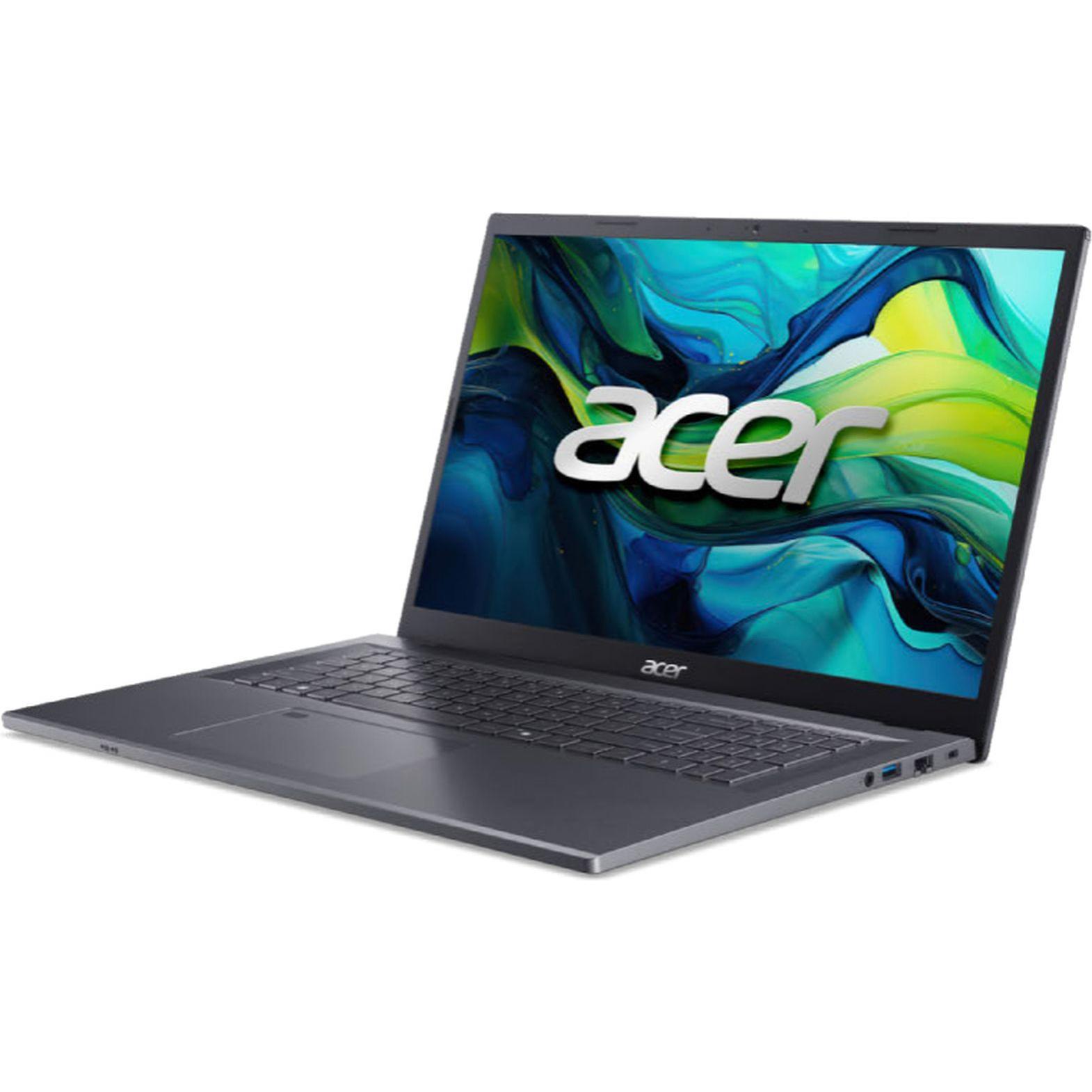 Acer Aspire 17 (17.30", 1000 GB, 16 GB, DE, Intel Core 5 120U), Notebook, Grau
