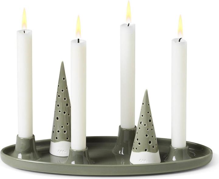 Produktbild Kähler Nobili Ovaler Adventskranz (Ø 13 x 15.5 cm)