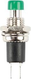 Produktbild Velleman Push-Button Switch Off-(On) Green