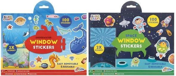 Produktbild Sombo Fenstersticker assortiert (100 Sticker)