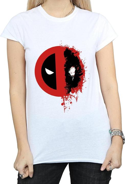 Produktbild Deadpool Split Splat Logo TShirt (M)