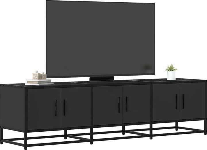 Actual product image VidaXL TV cabinet Lowboard TV cabinet TV table Wood-based material Metal (150 x 35 x 41 cm)