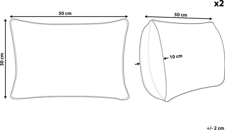 Actual product image Beliani Katora (50 x 30 x 10 cm)