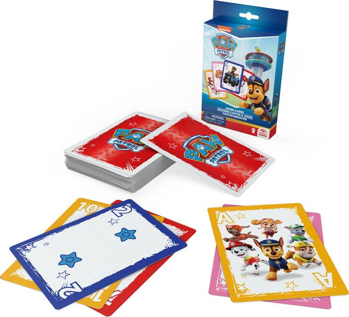 Productafbeelding Spin Master PAW Patrol Jumbo Kaarten van Games, Kinderspellen Kaartspellen Bordspellen voor