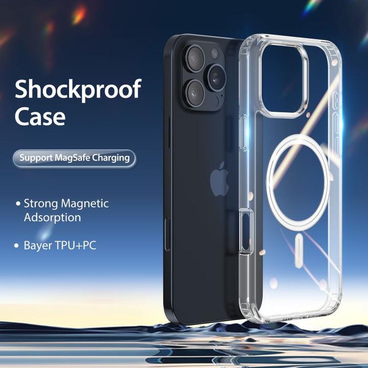 Immagine prodotto Dux Ducis Custodia per iPhone 15 Pro Max con MagSafe Clin - Trasparente (Apple iPhone 15 Pro Max)
