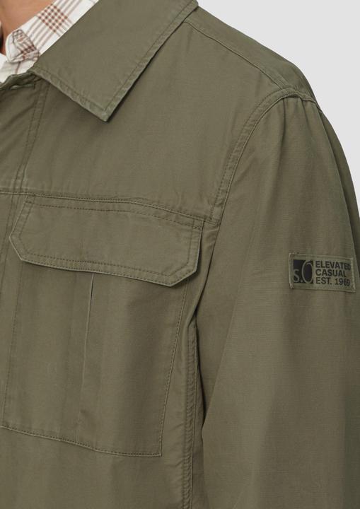 Immagine prodotto S.Oliver Outdoor-Jacke Leichte Jacke im Utility-Look aus Baumwolle (XXL)