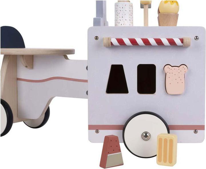 Image du produit Chariot à glaces en bois Jack et Jacky