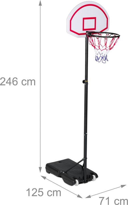 Produktbild Relaxdays Basketballständer