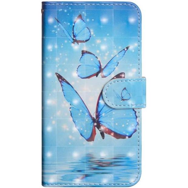MU Style Schimmernde Leder Hülle (Samsung Galaxy S10+), Smartphone Hülle, Mehrfarbig