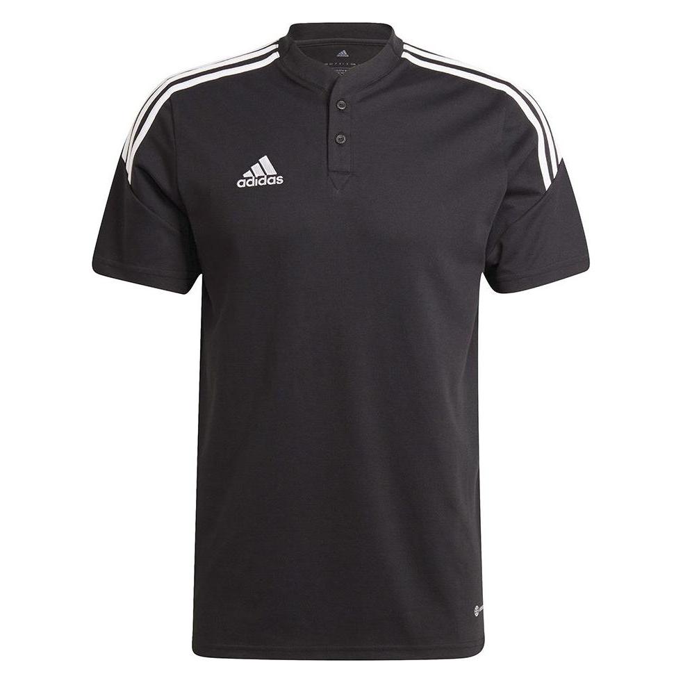 Adidas, Mannen, Voetbalshirt, Condivo 22 Poloshirt Heren (S), Zwart, Wit, S