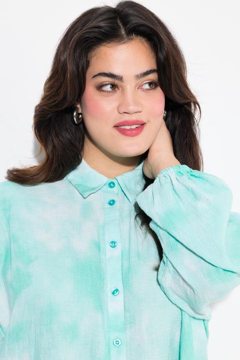 Produktbild Angel of Style Musselin-Hemdbluse, Batikmuster (48)