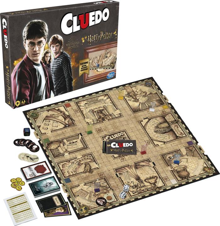 Productafbeelding Hasbro Gaming Cluedo: Tovenaarswereld Harry Potter Editie Bordspel (Engels)