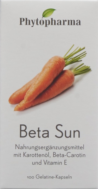 Actual product image Phytopharma Beta Sun (100 Piece, Capsules, 80.50 g)