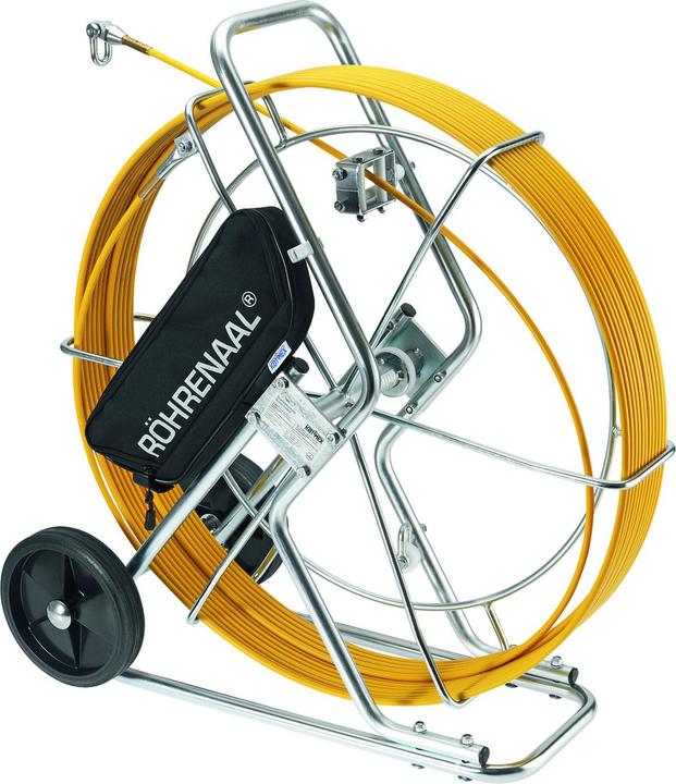 Cimco CIM 142244 Tube d'anguille 120m Épaisseur de bande 9mm Dévidoir 750mm (120 m)