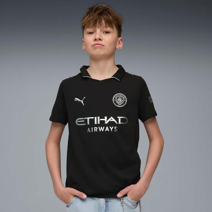 Actual product image Puma MCFC Away Jersey Replica Jr (116)