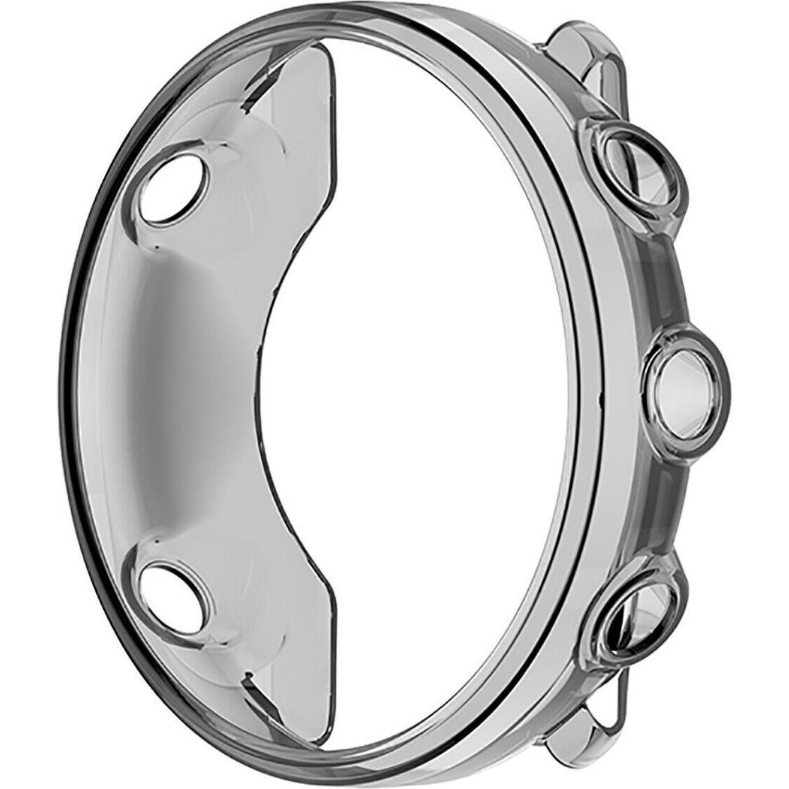 Strap-it TPU-Hülle (Silikon, Vantage M), Uhrenarmband, Schwarz