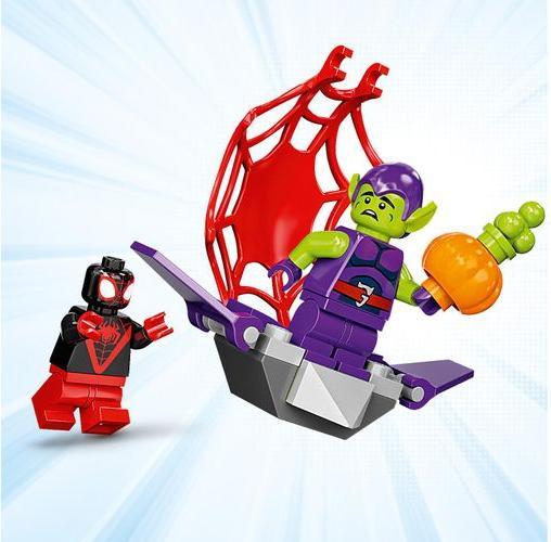 Actual product image LEGO Miles Morales: Spider-Man's Techno Trike (10781, LEGO Marvel)