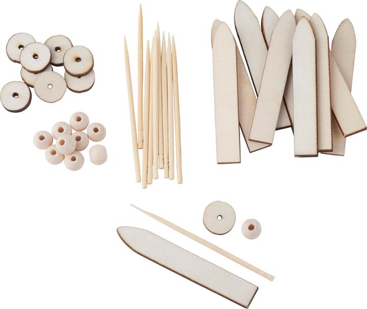 Image du produit VBS Kit de bricolage "Petit ski en bois", 40 pcs.