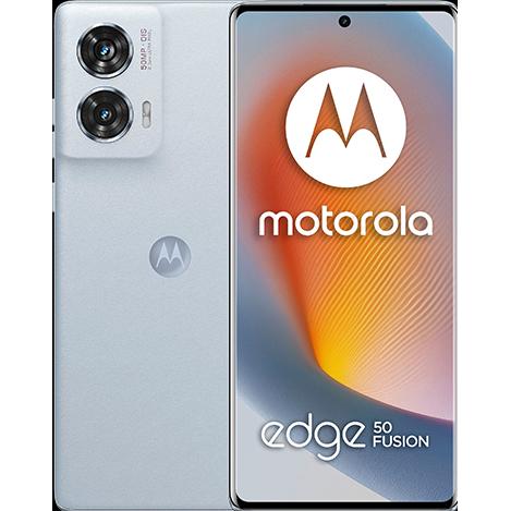 Motorola Edge 50 Fusion (256 GB, Marshmallow Blue, 6.70", Dual SIM, 50 Mpx, 5G), Smartphone, Blau