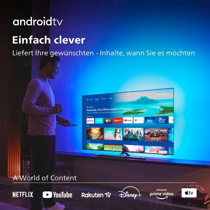 Immagine prodotto Philips 48OLED807 (48", OLED807, OLED, 4K, 2022)