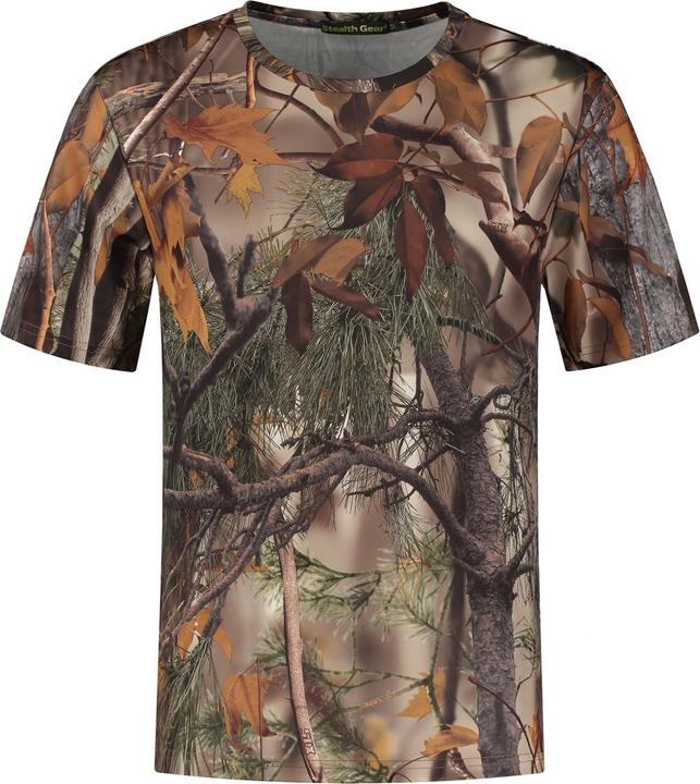 Produktbild Stealth Gear T-Shirt Kurzarm Camo Forest Print Grösse L (L)