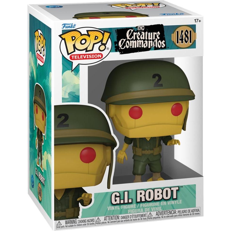 Thumbnail - Funko Creature Commandos POP! TV Vinyl Figur G.I. Robot 9 cm