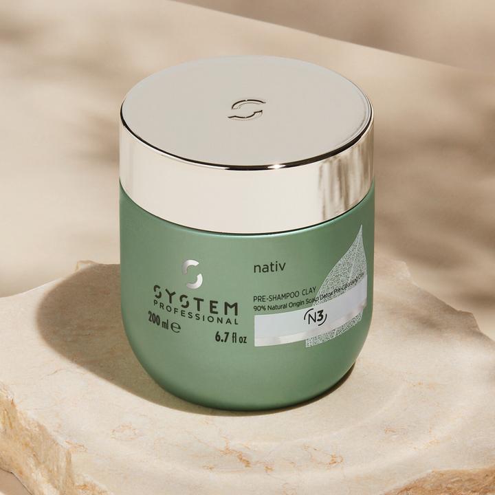 Actual product image System Professional Native - Pre-Shampoo Clay (Liquid shampoo, 200 ml)