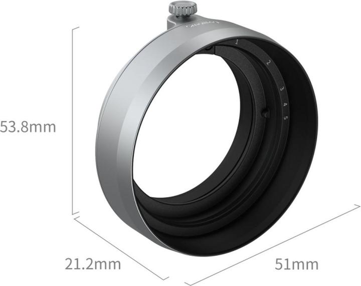Actual product image SmallRig Lens Hood für X half