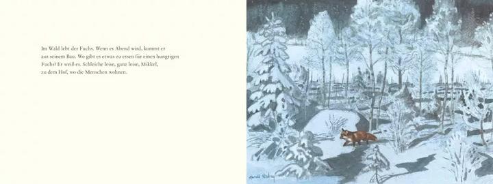 Produktbild Tomte und der Fuchs (Deutsch, Astrid Lindgren, 2013)