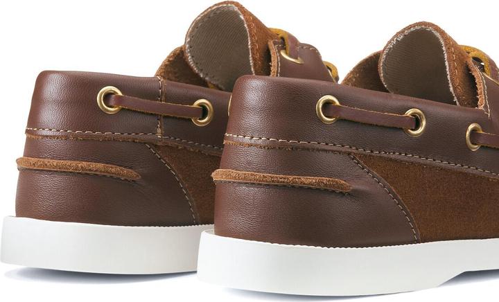 Produktbild La Redoute Collections Bootsschuhe aus Leder (32)