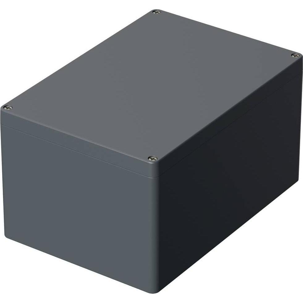 Rose Industrie-Gehäuse Silber-Grau (RAL 7001) Aluminium (Case), Accessori di elettronica + Alloggiamento, Grigio, Argento