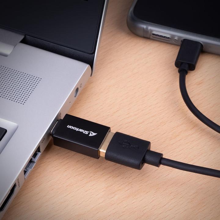 Produktbild Sharkoon OfficePal USB-C Adapter (USB-A)