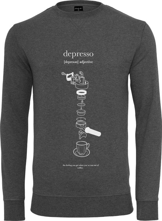 Produktbild Mister Tee Depresso Crewneck - 88247 (M)