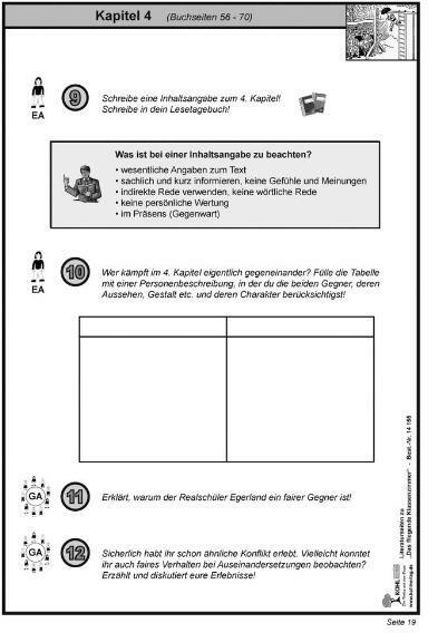 Produktbild Das fliegende Klassenzimmer / Literaturseiten (Deutsch, Rolf Eisel, 2007)