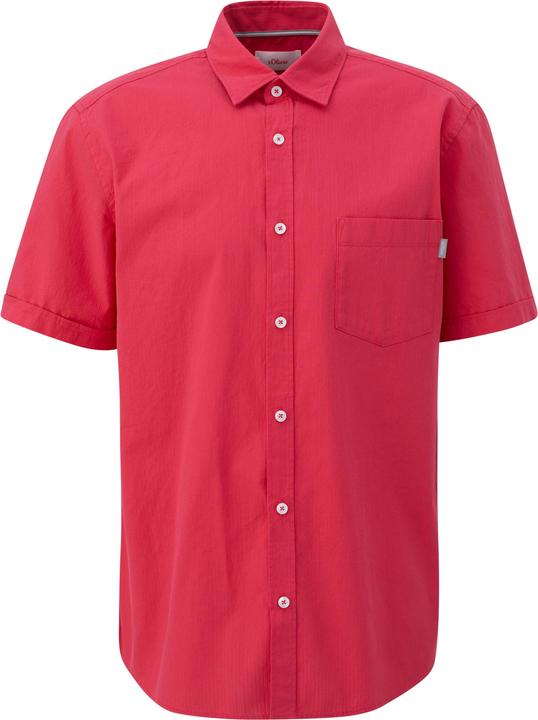 Produktbild s.Oliver Hemd Baumwollhemd mit Musterstruktur (3XL)