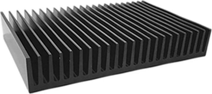 RS PRO ABL Components 100 Kühlkörper für Universelle quadratische Alu 0.39°C/W, 150mm x 150mm x 25mm, Leite