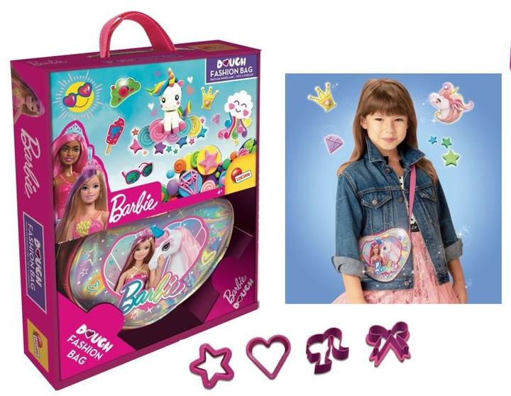 Immagine prodotto Lisciani Set di borse alla moda con argilla da modellare di Barbie