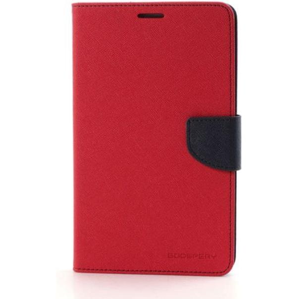 Goospery Fancy Diary Series (Galaxy Tab 3 7.0 (2013)), Tablet Hülle, Blau, Rot