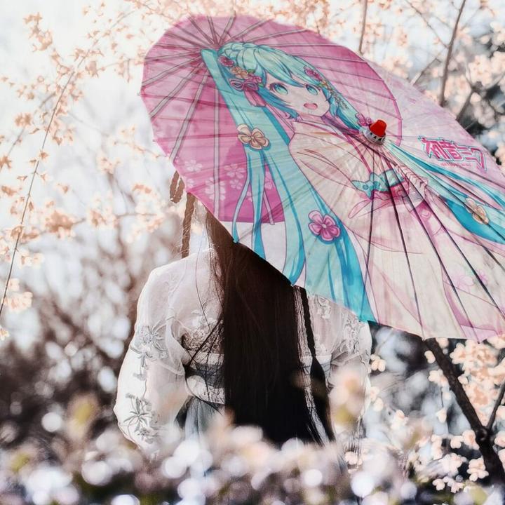 Immagine prodotto Sakami Hatsune Miku Ombrelle en papier Miku