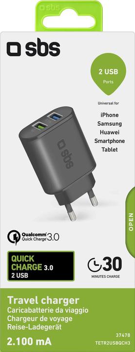 Produktbild SBS Wandladegerät mit Quick Charge