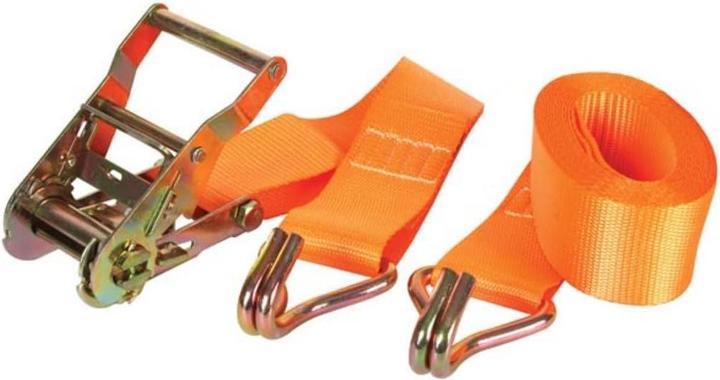 Produktbild Perel SPANNGURT MIT RATSCHE UND HAKEN - MAX. 1000 kg 4.5 m x 50 mm