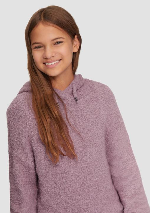 Image du produit s.Oliver Strickpullover Strickpullover mit Kapuze im Relaxed Fit (134, 140)