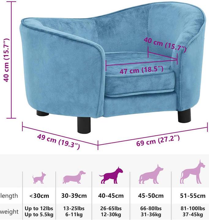 Immagine prodotto vidaXL Hundesofa (Cane)