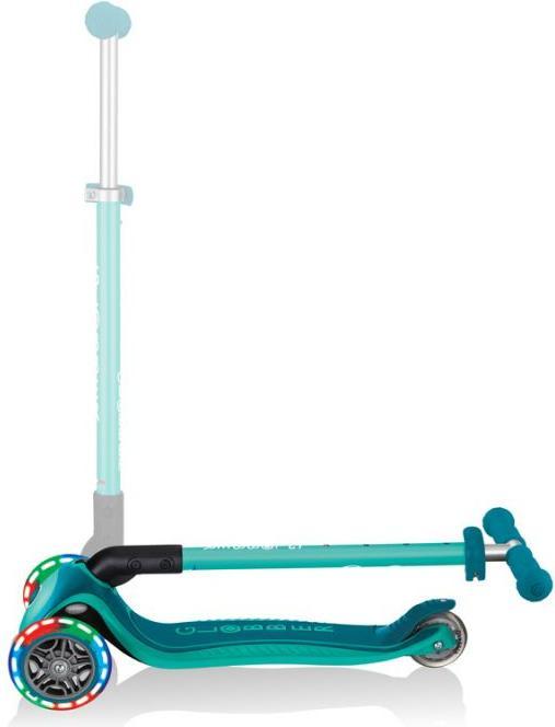 Actual product image Globber Primo Foldable Plus Lights Emerald Green