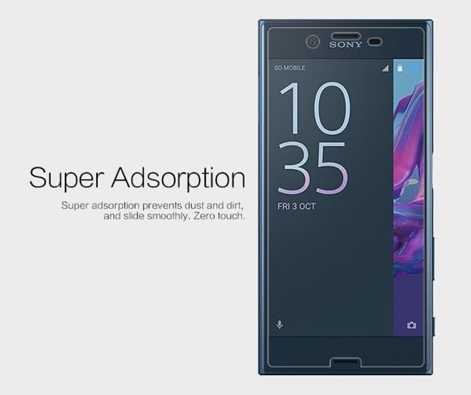 Actual product image Nillkin Super Clear (1 Piece, Sony Xperia XZ, Sony Xperia XZs)