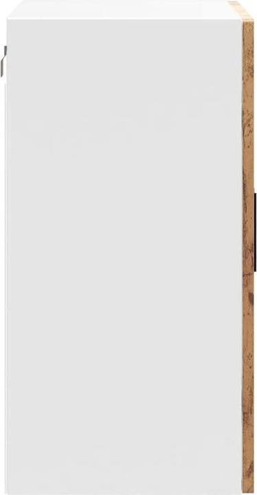 Immagine prodotto VidaXL Parete attrezzata per cucina con anta in vetro Porto in legno recuperato Parete attrezzata per (60 x 31 x 60 cm)
