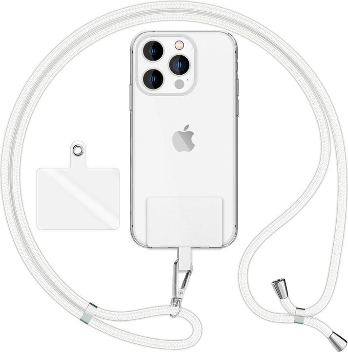 Actual product image Nalia Universal mobile phone necklace with pad