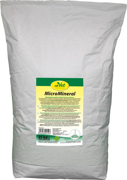 Produktbild cdVet Hunde-Nahrungsergänzung MicroMineral, Hund & Katze, 150 g (Senior, Adult, Junior, 1 Stk., 150 g)