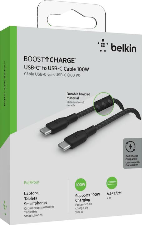 Produktbild Belkin USB Typ C – USB Typ C (2 m, USB 2.0)